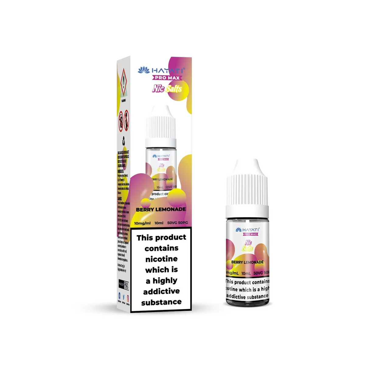 BERRY LEMONADE - UK - HAYATI - 10mg LIQUID - 10 Pack