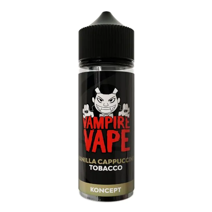 VANILLA CAPPUCCINO TOBACCO - UK VAMPIRE VAPE - 100ml LIQUID - 1 PACK