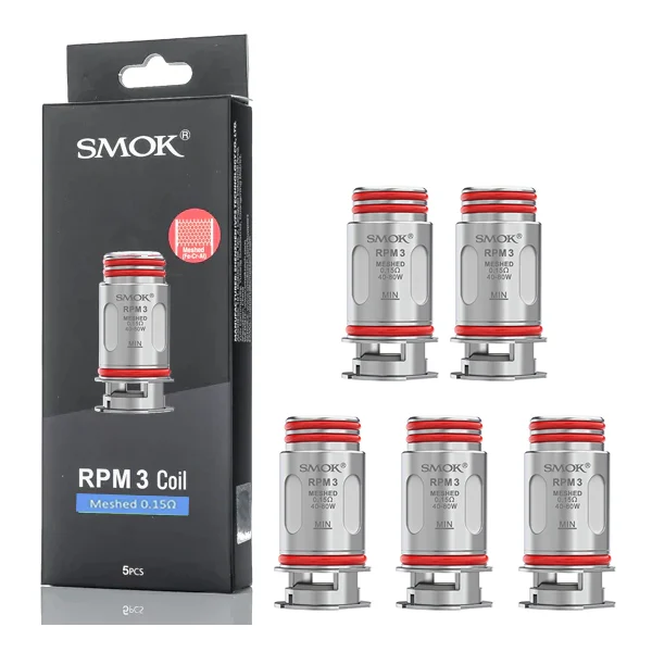 RPM 3 - 0.15Ω MESH COIL - SMOK - 10 PACK