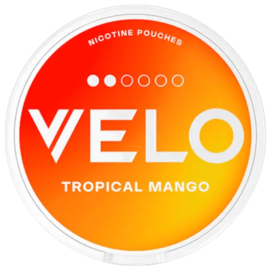 TROPICAL MANGO - 2DOT - NICOTINE POUCH - VELO - 10 Pack
