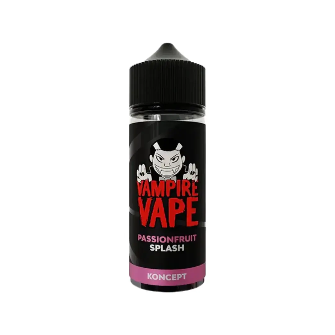 PASSIONFRUIT SPLASH - UK VAMPIRE VAPE - 100ml LIQUID - 1 PACK