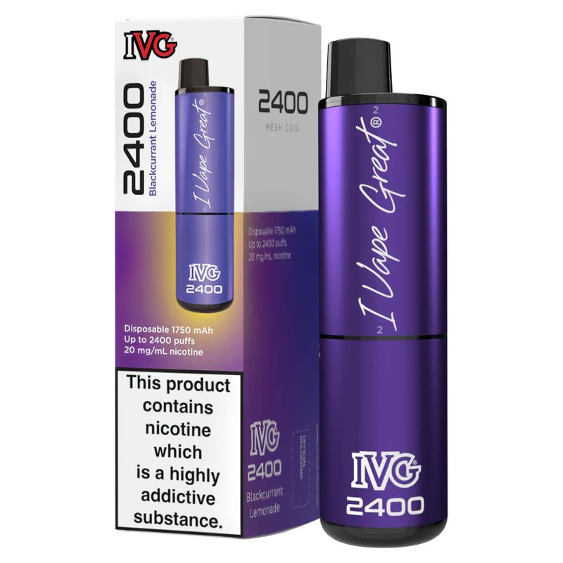 Ivg 2400 Blackcurrent Lemonade