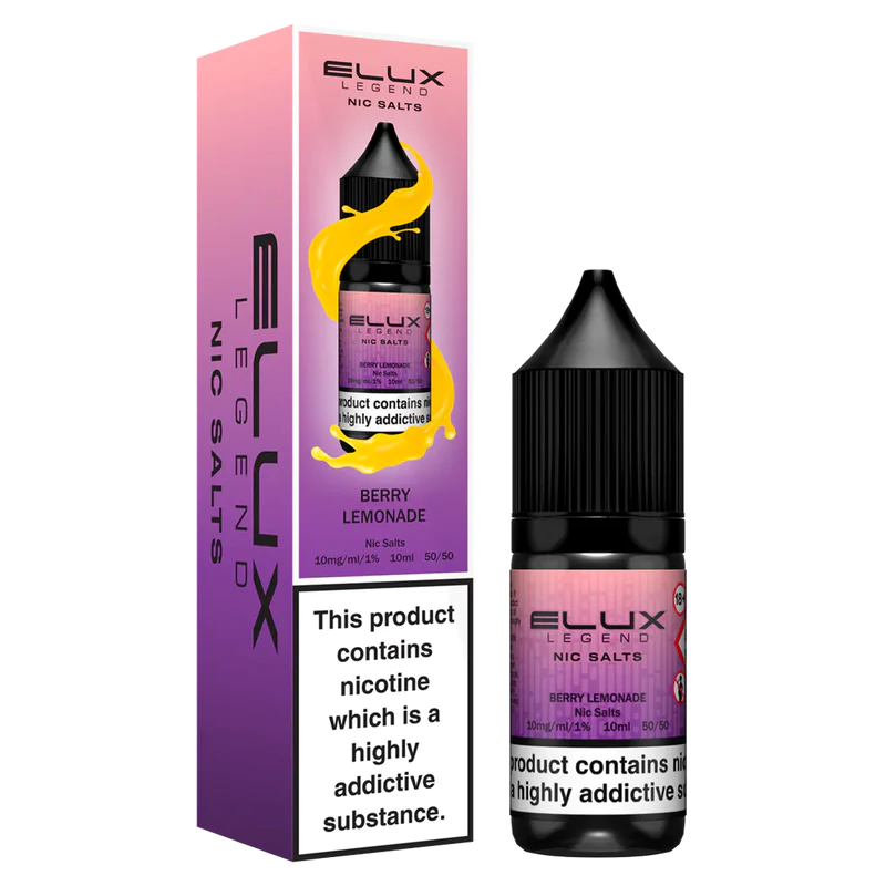 BERRY LEMONADE - ELUX LEGEND - 20mg LIQUID - 10 PACK