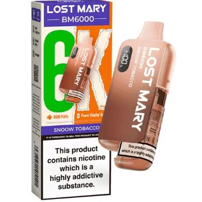 BM6000 UK Disposable Snoow Tobacco (Pack Of 5)