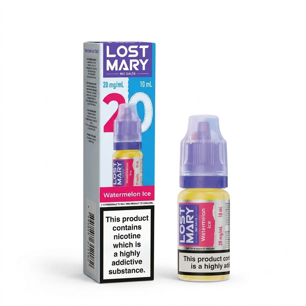 WATERMELON ICE 20mg LOST MARY LIQUID - 10 PACK