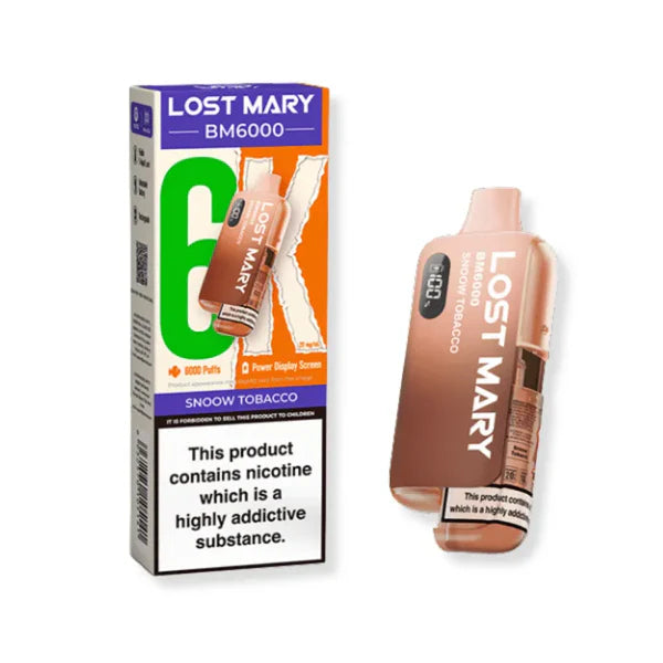 Lost Mary BM6000 Snow Tobacco