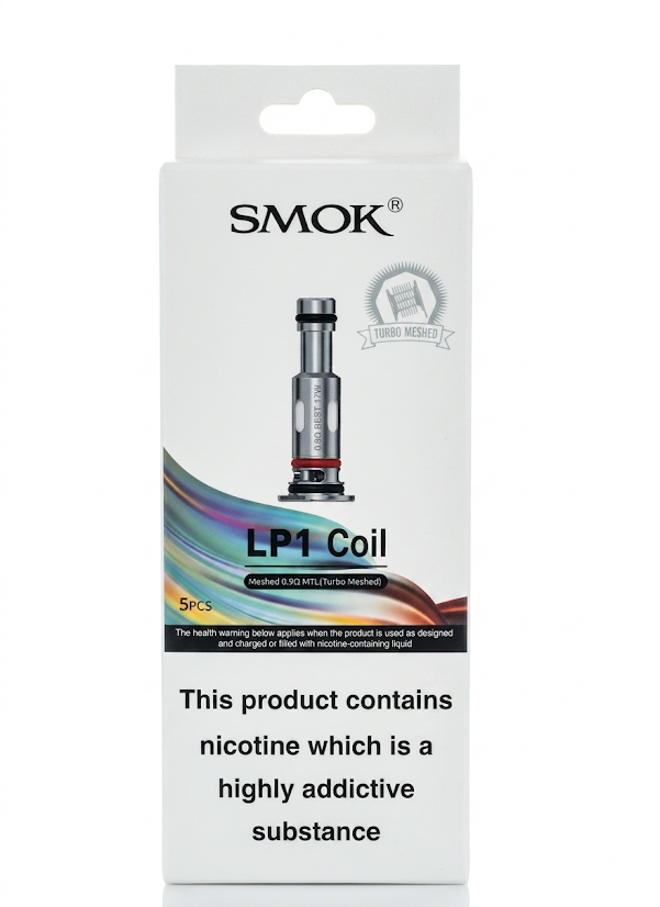 LP1 - 0.9Ω MTL MESH COIL TURBO - SMOK - 1 PACK