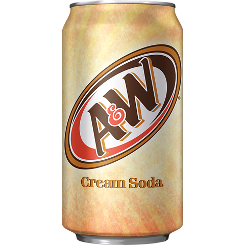 A&W CREAM SODA - DR PEPPER- 355ML - CAN - 12 Pack