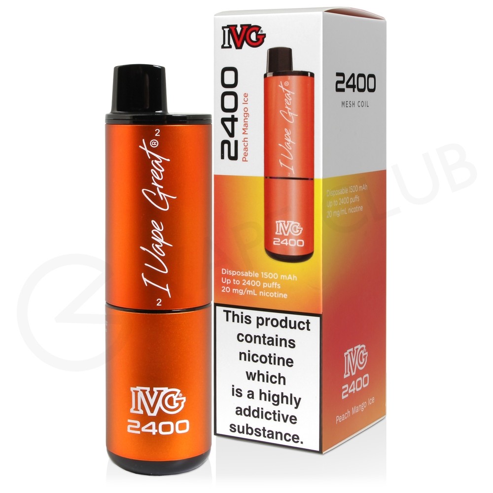 IVG 2400 Peach Mango Ice