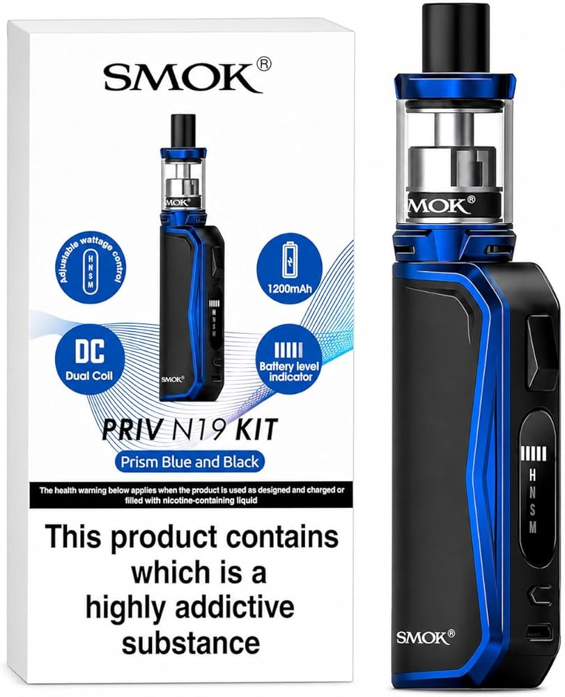 PRISM BLUE & BLACK - PRIV N19 - SMOK - KIT - 1 PACK