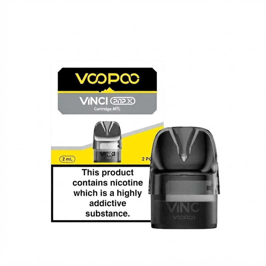 VINCI PNP X - 2ML POD (MTL) - VOOPOO - 1 PACK