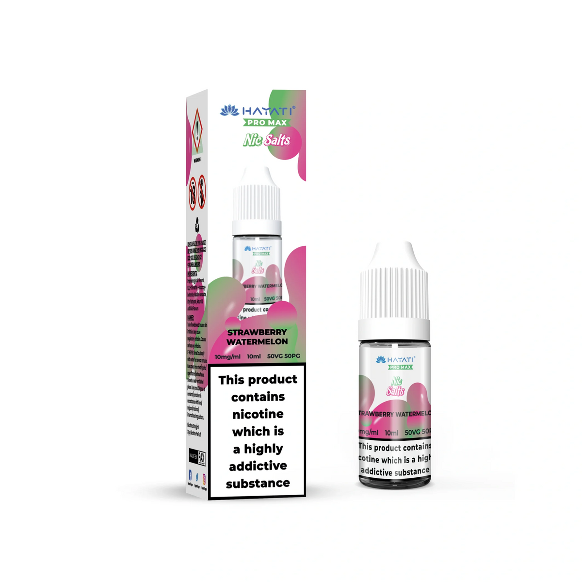 STRAWBERRY WATERMELON - UK - HAYATI - 10mg LIQUID - 10 Pack