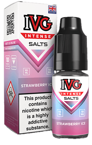 STRAWBERRY ICE - UK - IVG INTENSE - 10mg LIQUID - 10 PACK