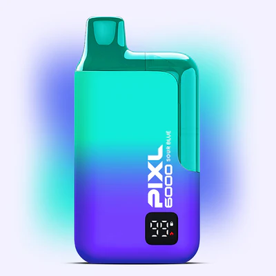 BLUEBERRY SOUR RAZZ PIXL 6000 - 5 Pack