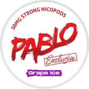 GRAPE ICE - NICOTINE POUCH - PABLO EXCLUSIVE- STRONG - 10 Pack