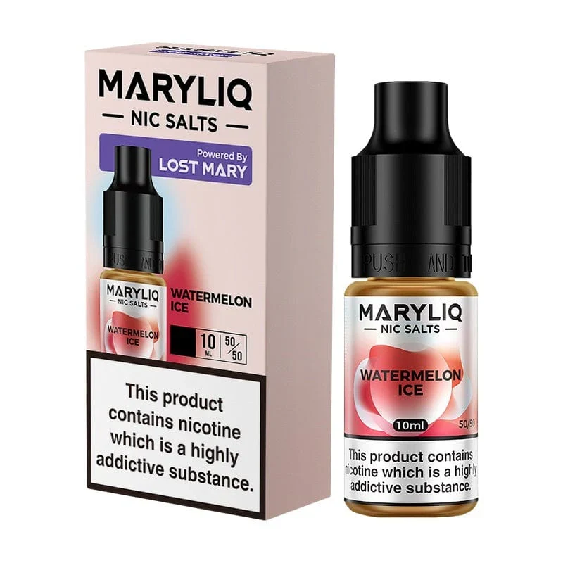 WATERMELON ICE - UK MARYLIQ - 20mg LIQUID - 10 PACK