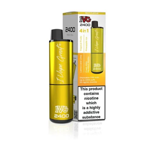 IVG 2400 Yellow Edition (Pack Of 5)