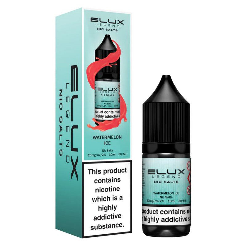 Watermelon Ice 10ml Nic Salt E-Liquid by Elux