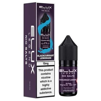 BLACKCURRANT LEMONADE - ELUX LEGEND - 10mg LIQUID - 10 PACK