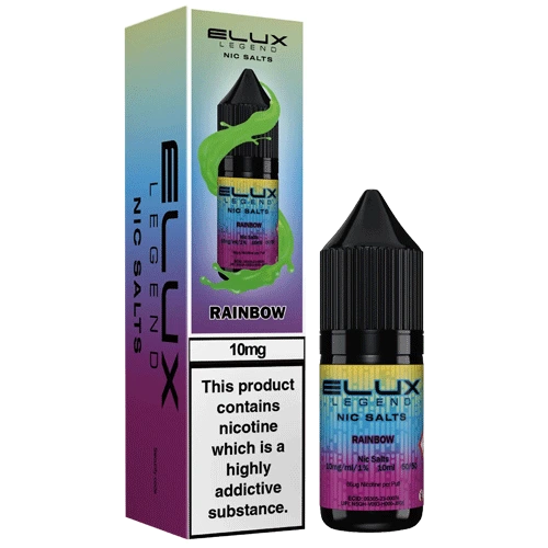 RAINBOW - ELUX LEGEND - 10mg LIQUID - 10 PACK