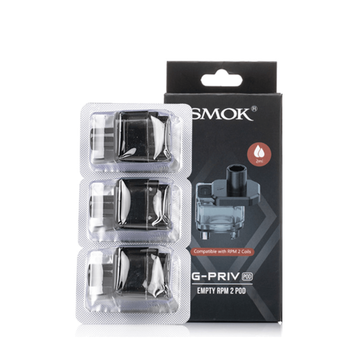 G-PRIV 2ML POD - SMOK - 10 PACK