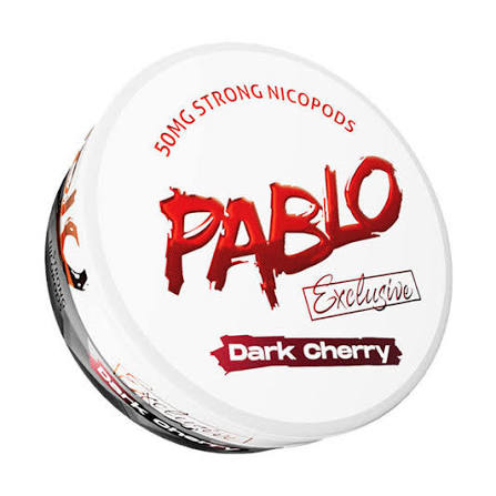 DARK CHERRY - NICOTINE POUCH - PABLO EXCLUSIVE- STRONG - 10 Pack