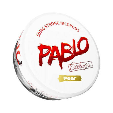 PEAR - NICOTINE POUCH - PABLO EXCLUSIVE- STRONG - 10 Pack