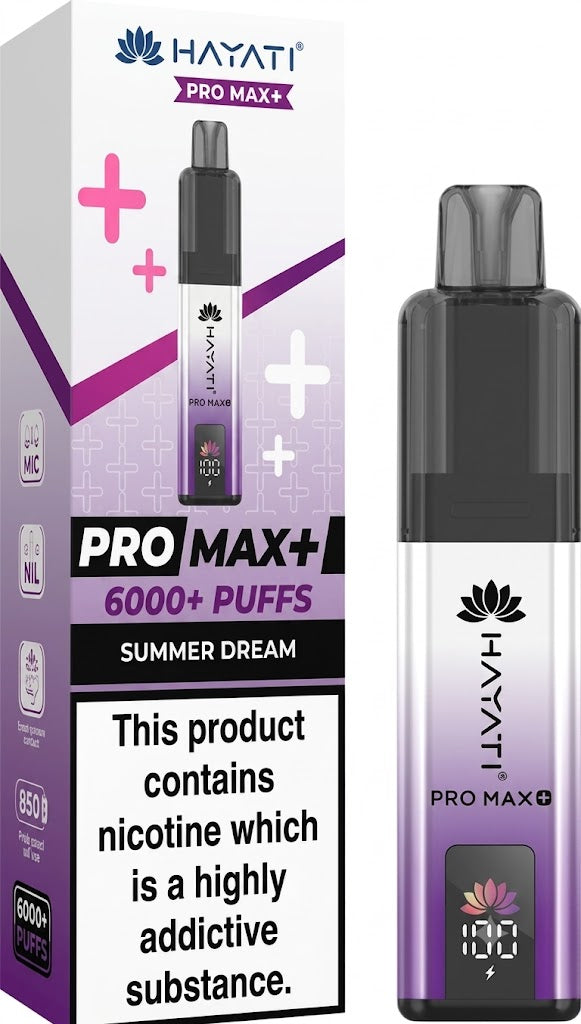 SUMMER DREAM HAYATI 6000 UK - 5 Pack