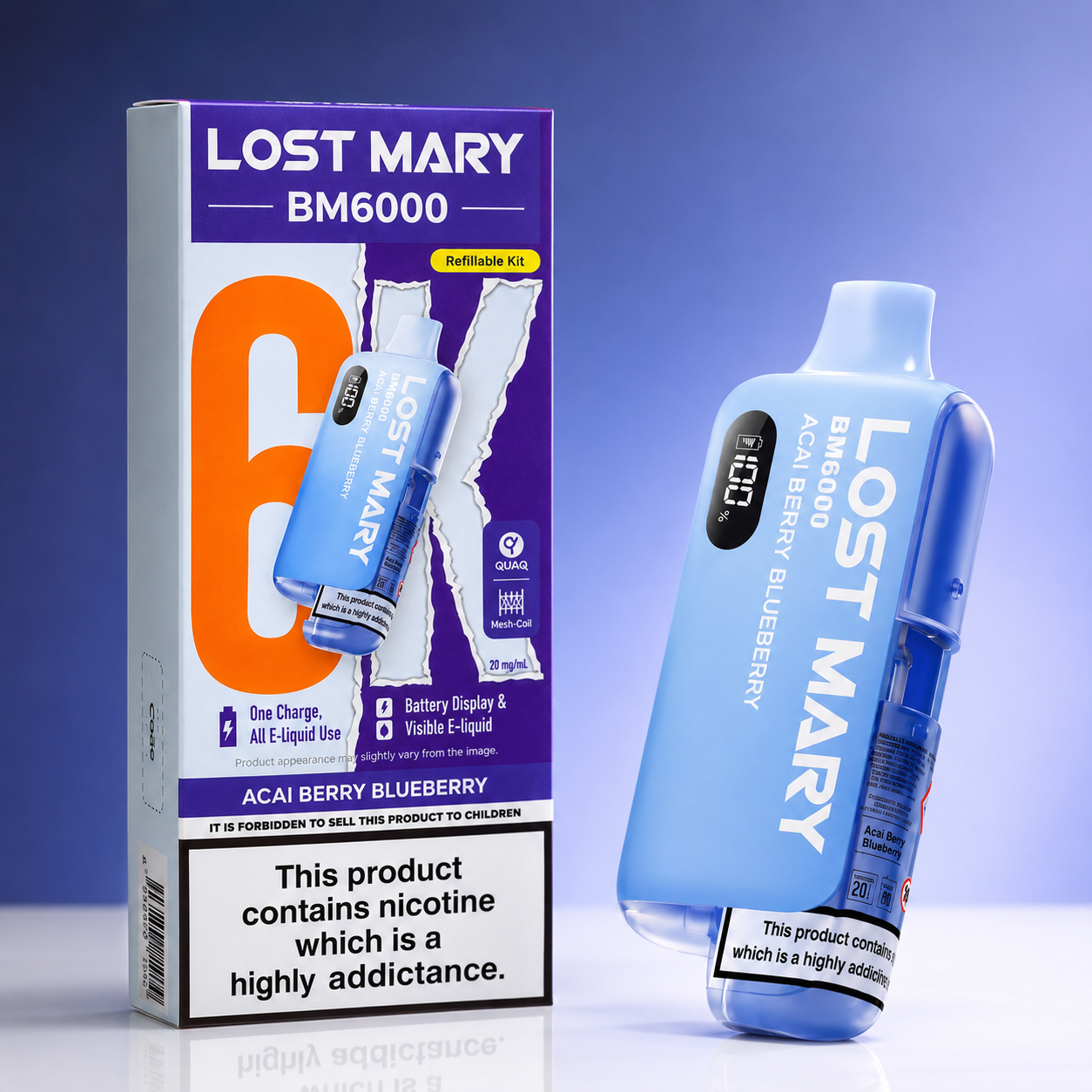 Lost Mary BM6000 Pods