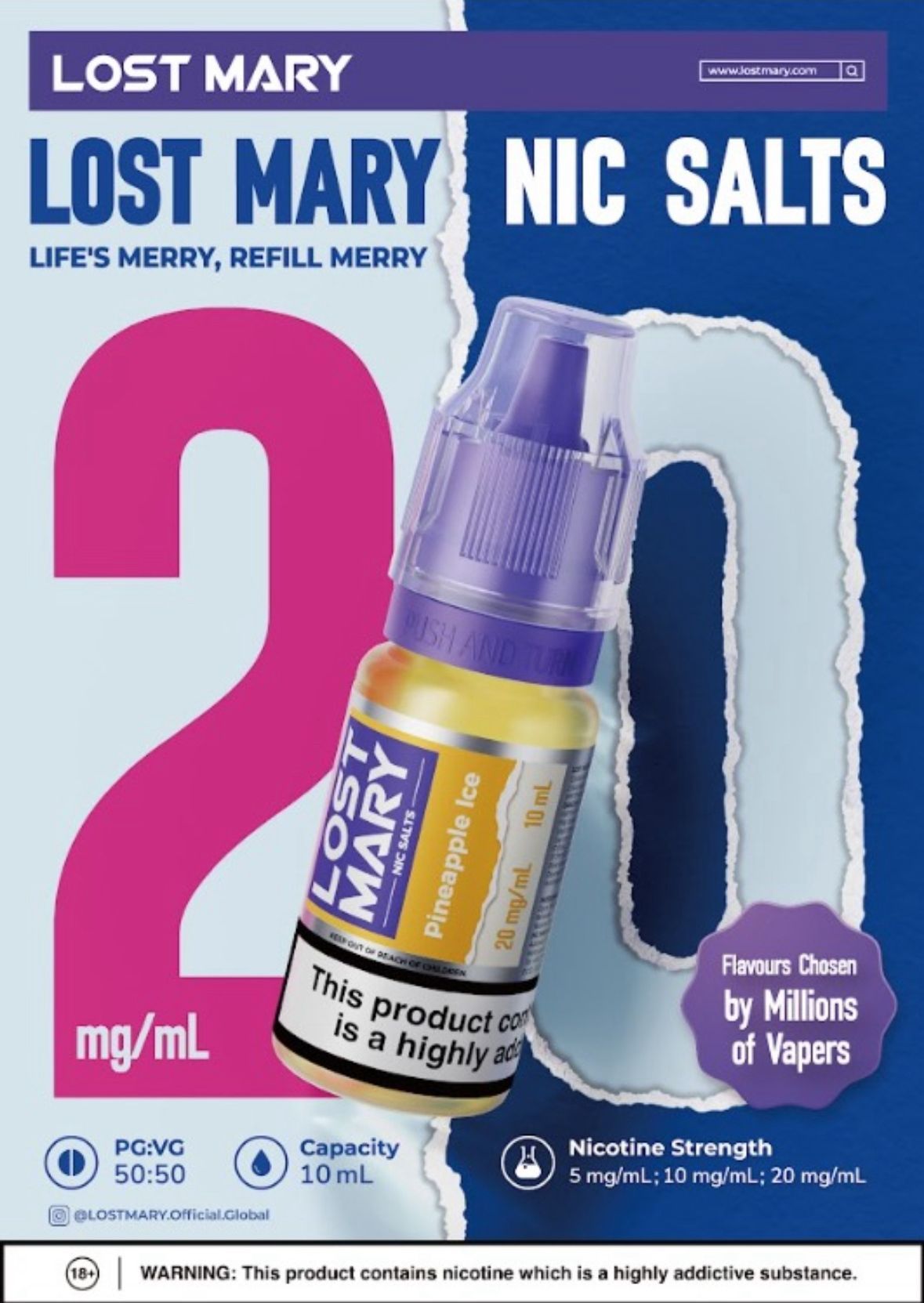 Lost Mary Nic Salt