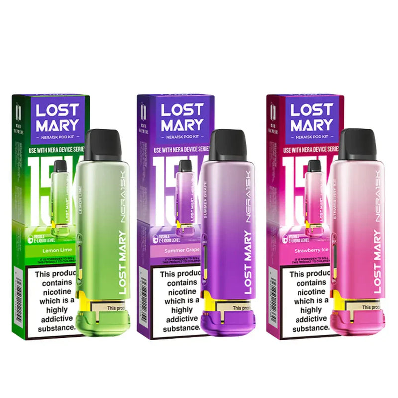 Lost Mary Nera 15K Pods