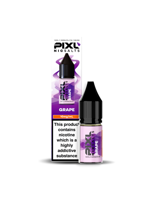 GRAPE -  PIXL - 10mg LIQUID - 10 PACK