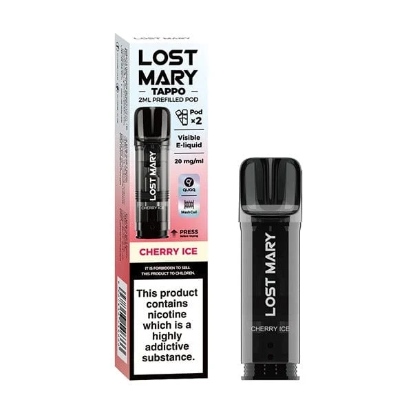 CHERRY - UK - LOST MARY - TAPPO - POD - 10 Pack