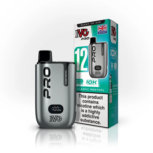 CLASSIC MENTHOL - UK - IVG PRO KIT - 5 Pack