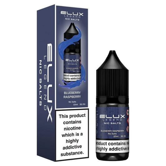 BLUEBERRY RASPBERRY -  ELUX LEGEND - 10mg LIQUID - 10 PACK