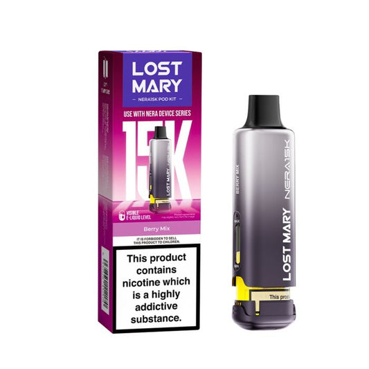 Lost Mary Nera 15K Pods Berry mix
