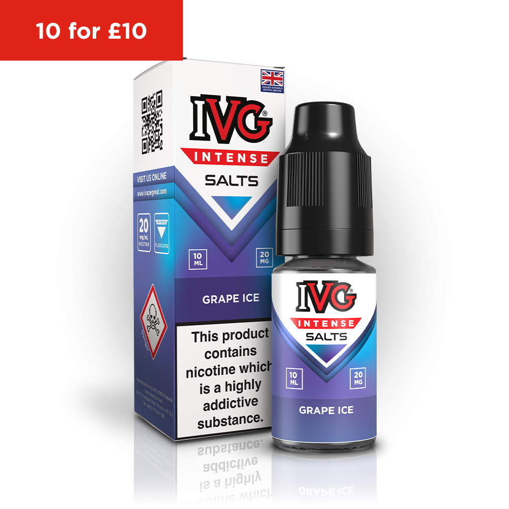 IVG Intense Salts Grape Ice E-Liquid
