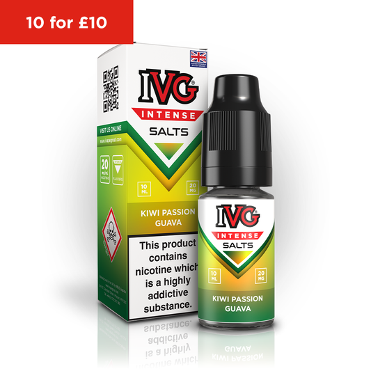 IVG Intense Salts Kiwi Passionfruit Guava E-Liquid