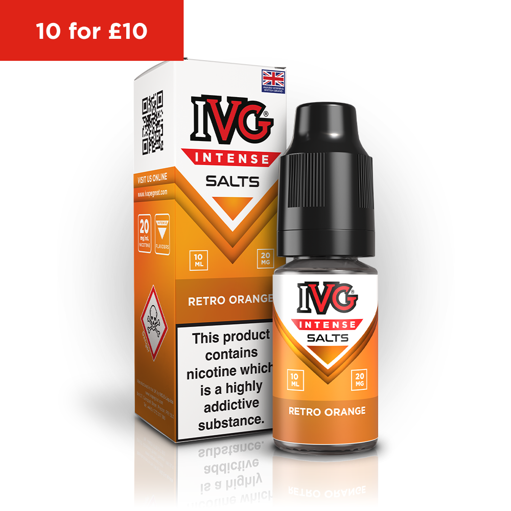 IVG Intense Salts Retro Orange E-Liquid
