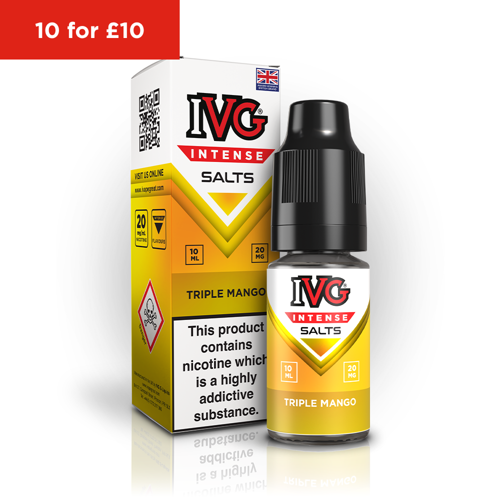 IVG Intense Salts Triple Mango E-Liquid