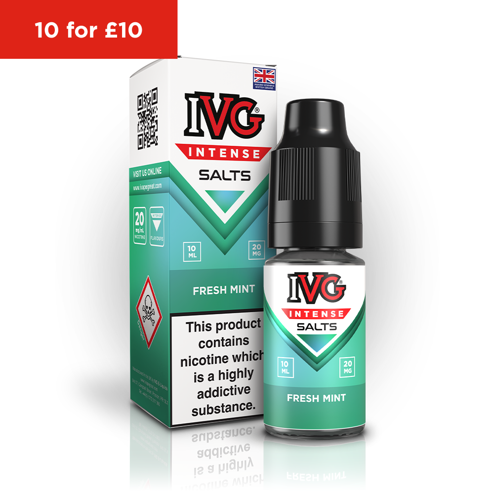 IVG Intense Salts Fresh Mint E-Liquid