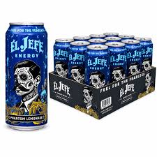 PHANTOM LEMONADE -  EL. JEFE ENERGY DRINK - 473ML - CAN - 12 Pack