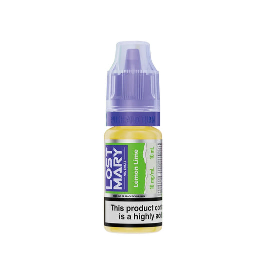Lost Mary Nic Salt Lemon lime (Pack Of 10)