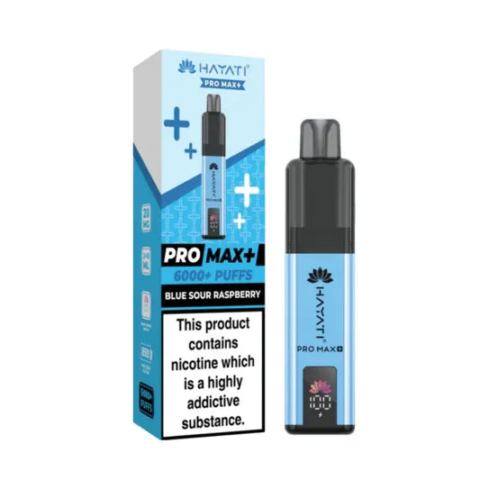 Hayati Pro Max+ 6K Blue Sour Raspberry Pack of 5