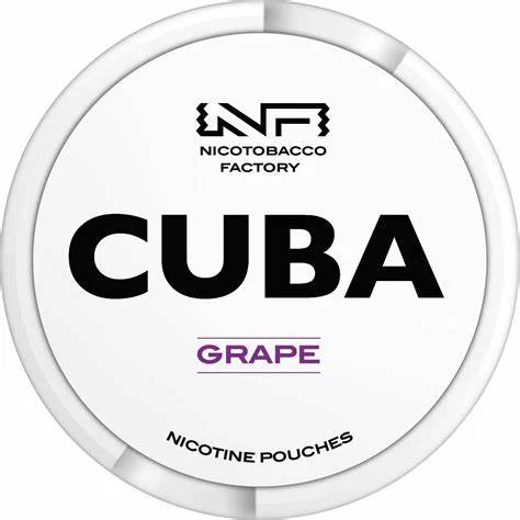GRAPE - NICOTINE POUCH - CUBA - 10 Pack