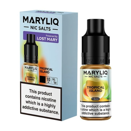 TROPICAL ISLAND - UK MARYLIQ - 10mg LIQUID - 10 PACK