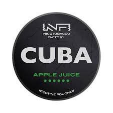APPLE JUICE - 5 Dot - NICOTINE POUCH - CUBA - 10 Pack