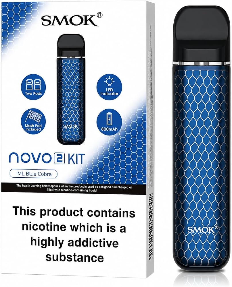 BLUE & BLACK - NOVO 2 - SMOK - KIT - 1 PACK
