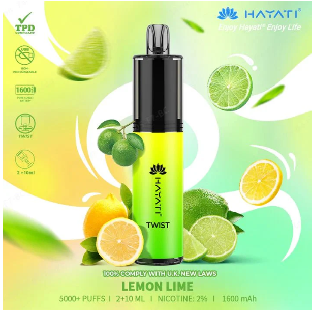 Hayati Twist 5000 Lemon Lime