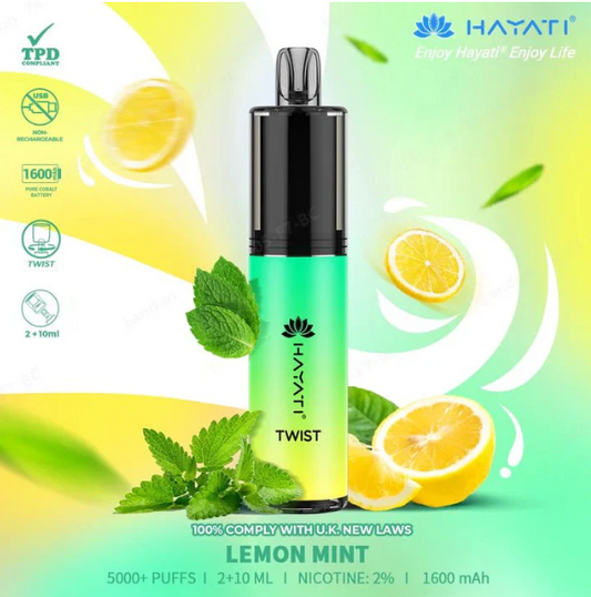 Hayati Twist 5000 Lemon Mint